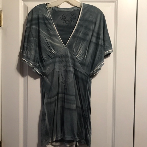 Custo Barcelona Tops - Custo Barcelona Low V Neck Blouse